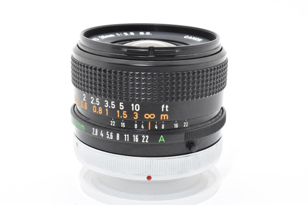 動確済 美品 Canon FD 28mm f/2.8 s.c. #679