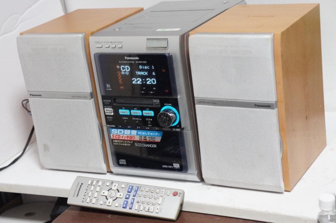 Panasonic SC-PM710SD CD コンポ sa-pm710 319