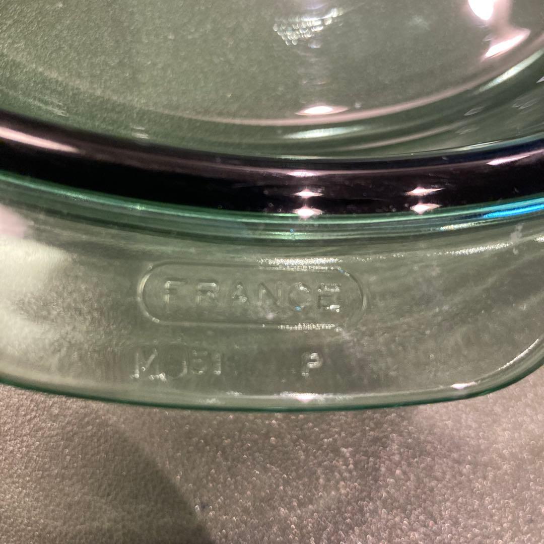 【希少⭐︎グリーン】 パイレックス　ガラス両手鍋 29cm 長期保管品 箱無し