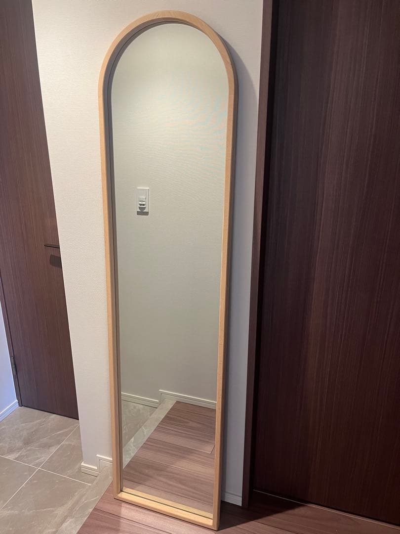 ZARA  スタンドミラー アーチ型