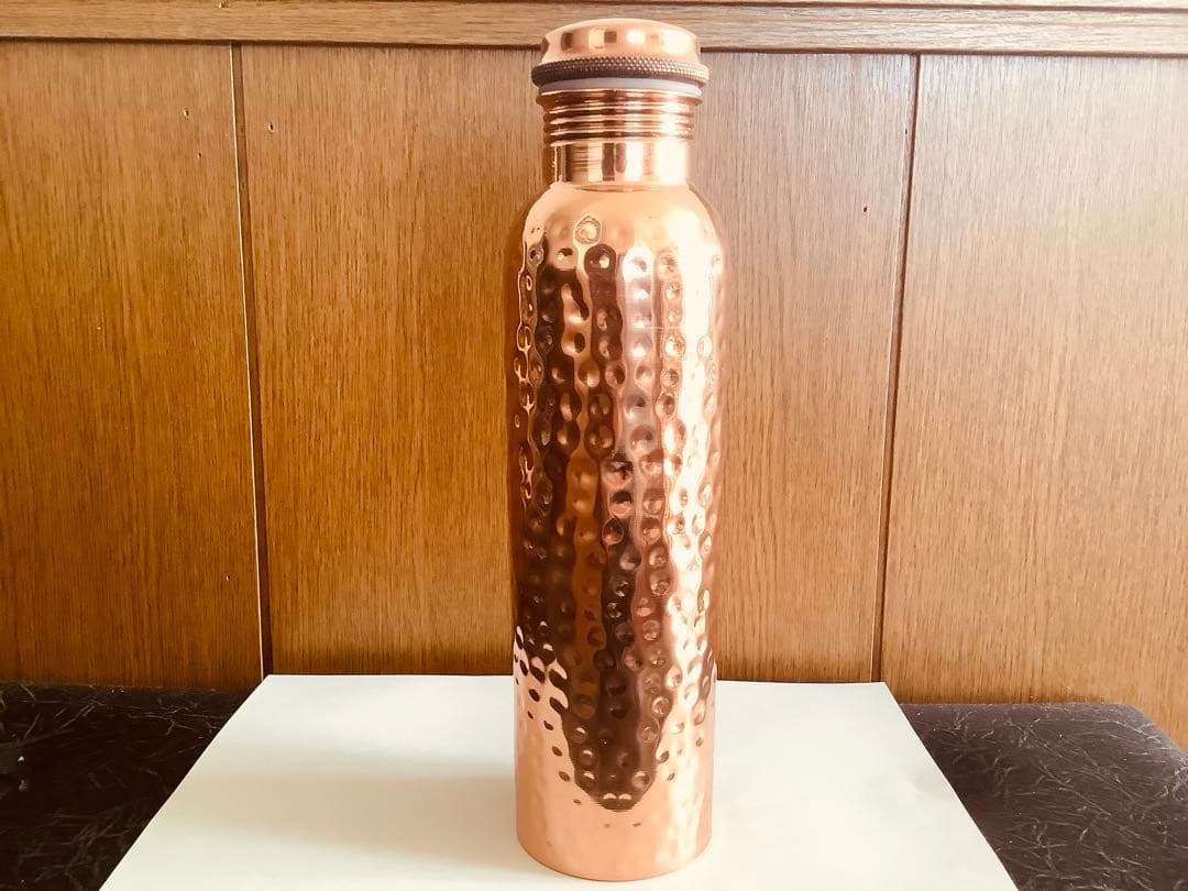 【8/15まで5%offセール】アーユルヴェーダ銅製水筒カップセット 900ml