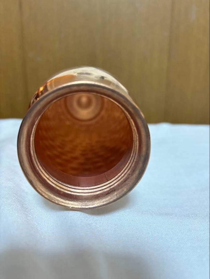 【8/15まで5%offセール】アーユルヴェーダ銅製水筒カップセット 900ml