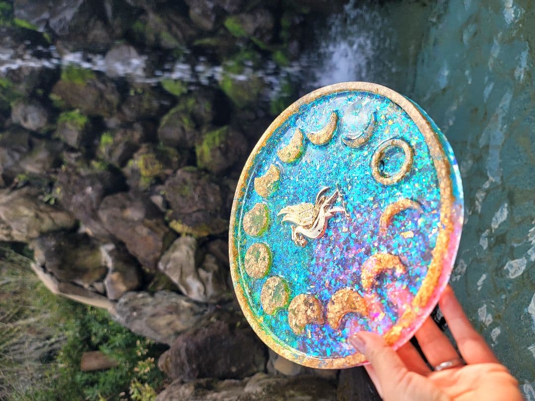 フェニックス・レガリア満月に導かれし復活と再生の逸品特大オルゴプレート