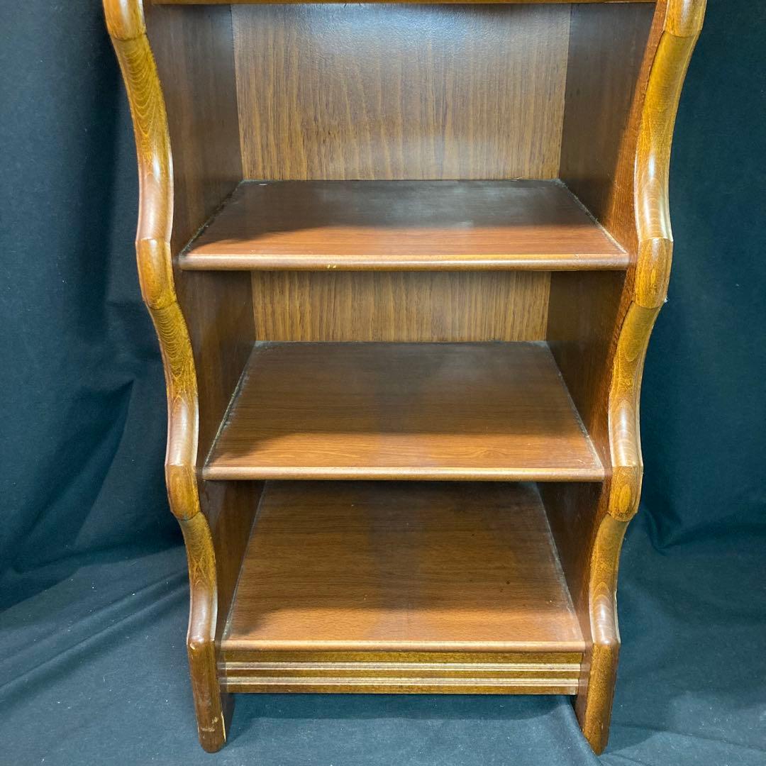 《カリモク》5段スリッパラック コロニアル ウッドラック カリモクファニチャー