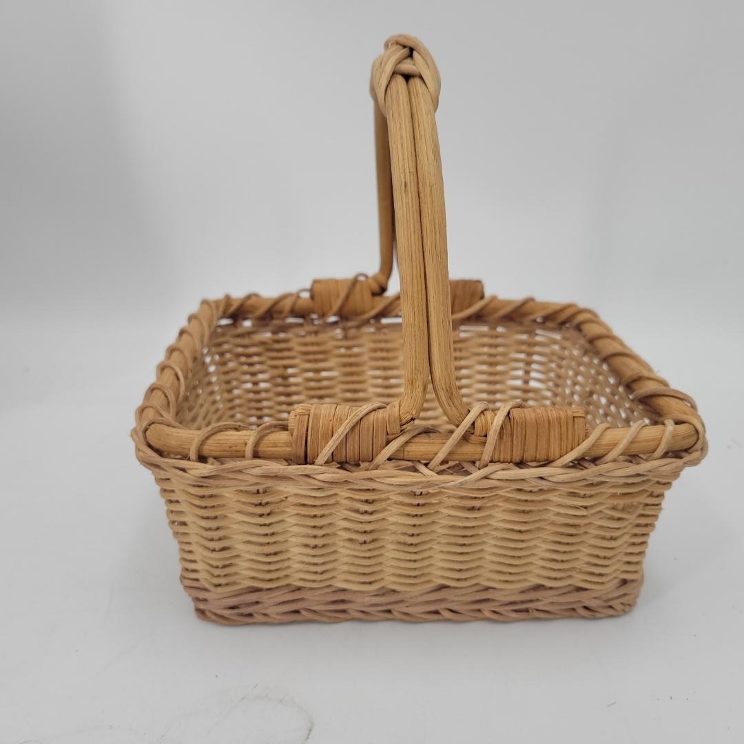 籐 竹 かご トレー バスケット 5点 セット