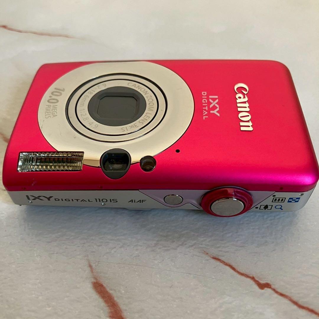 Canon IXY DIGITAL 110 IS レッド