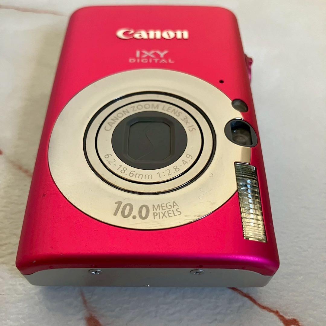 Canon IXY DIGITAL 110 IS レッド