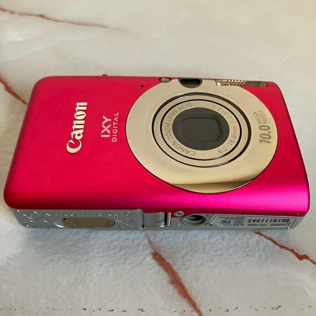 Canon IXY DIGITAL 110 IS レッド