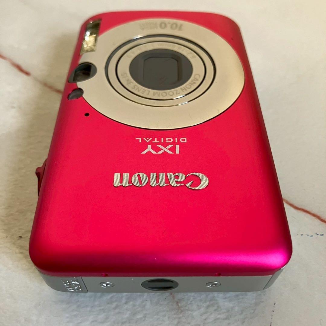 Canon IXY DIGITAL 110 IS レッド