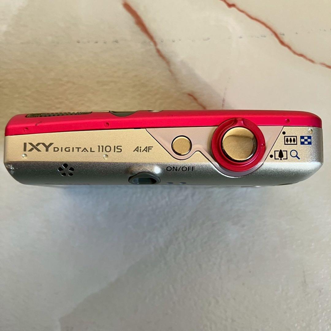 Canon IXY DIGITAL 110 IS レッド