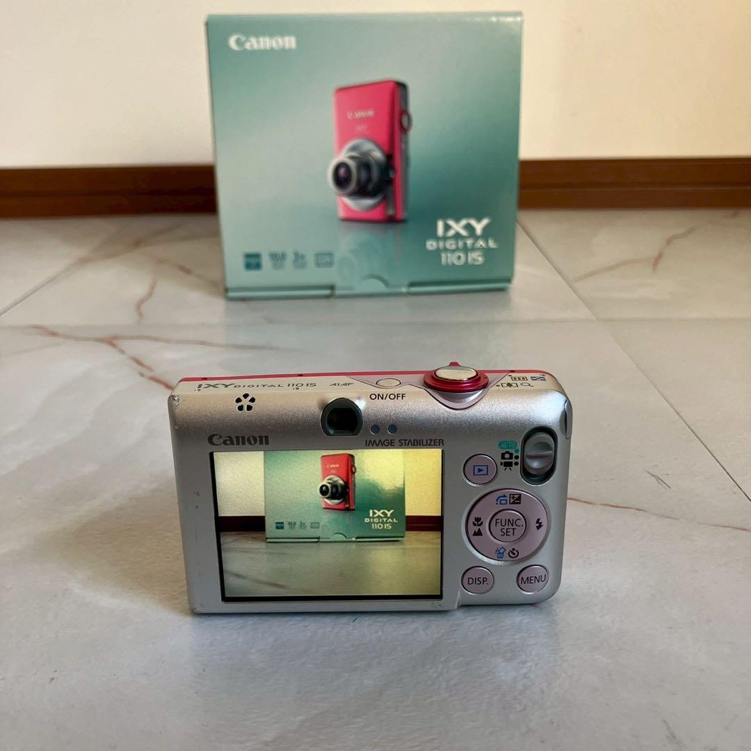 Canon IXY DIGITAL 110 IS レッド