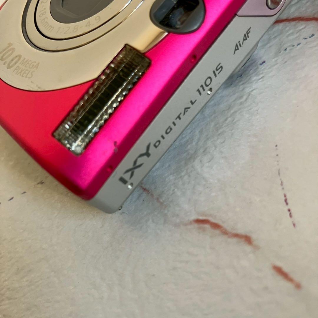 Canon IXY DIGITAL 110 IS レッド
