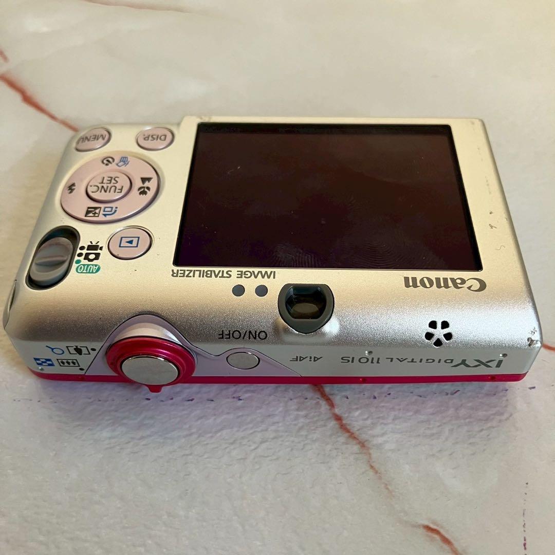 Canon IXY DIGITAL 110 IS レッド