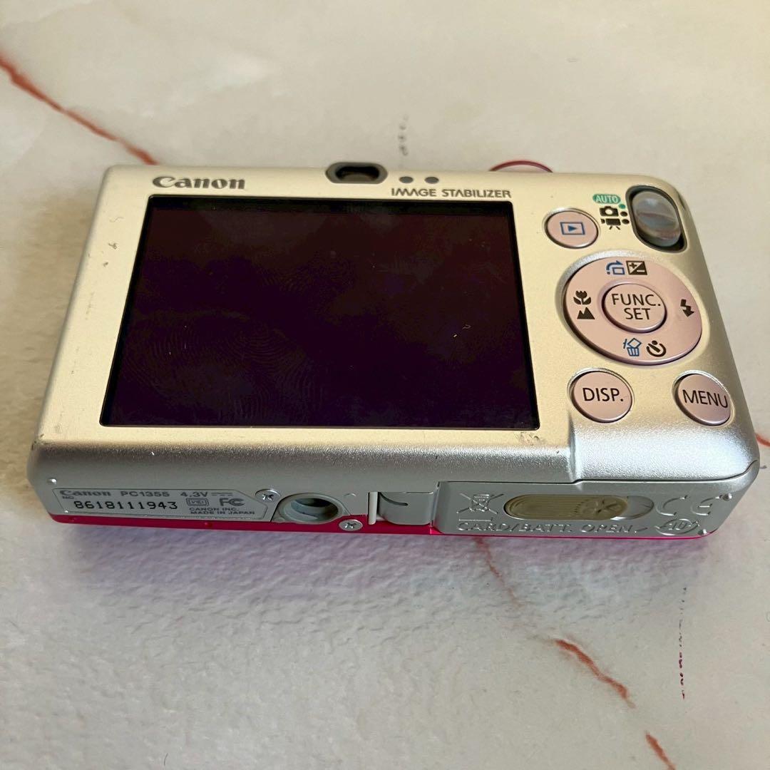 Canon IXY DIGITAL 110 IS レッド