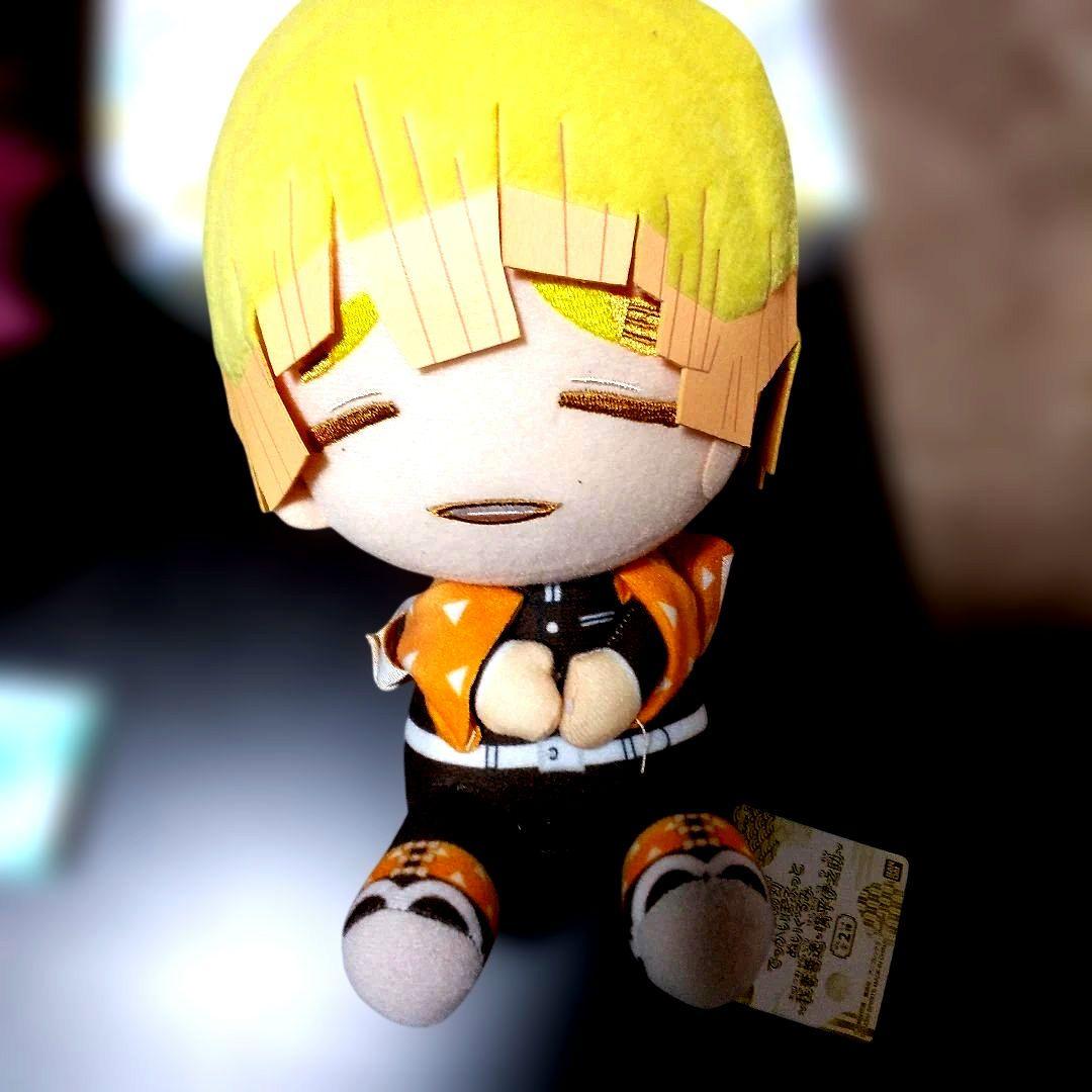#鬼滅の刃 ぽふっとでっかいぬいぐるみ しのぶ 善逸 炭治郎 禰豆子 ４体セット