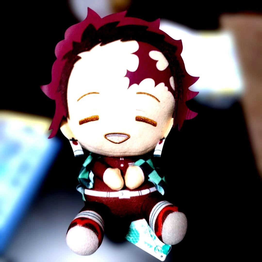 #鬼滅の刃 ぽふっとでっかいぬいぐるみ しのぶ 善逸 炭治郎 禰豆子 ４体セット