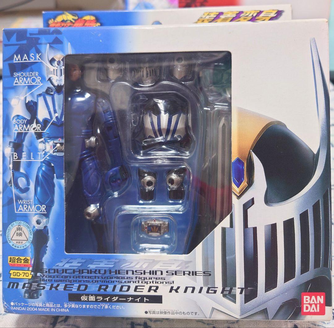 装着変身シリーズ　仮面ライダー龍騎＆ナイト　フィギュア