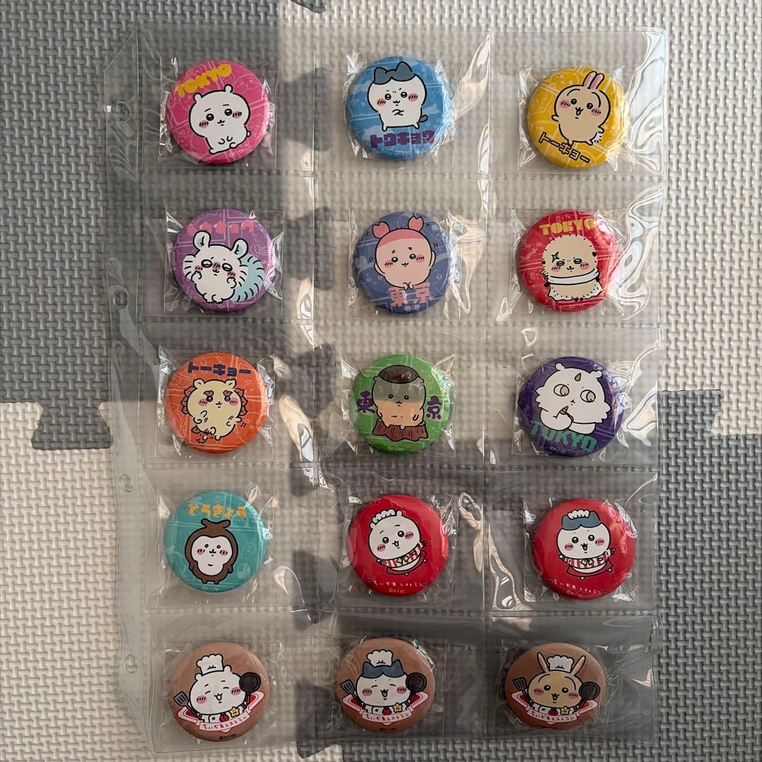 ちいかわ缶バッジ41点まとめ売り