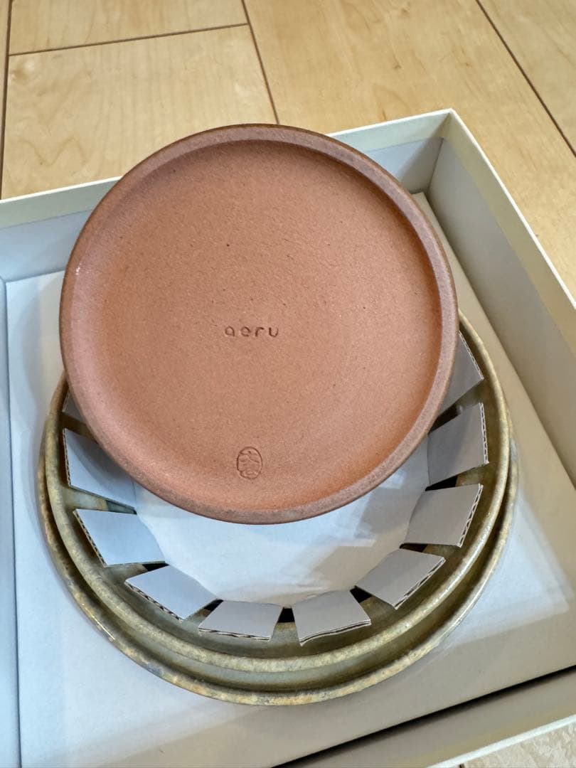 半額以下【新品未使用】aeru 大谷焼　食器3点セット