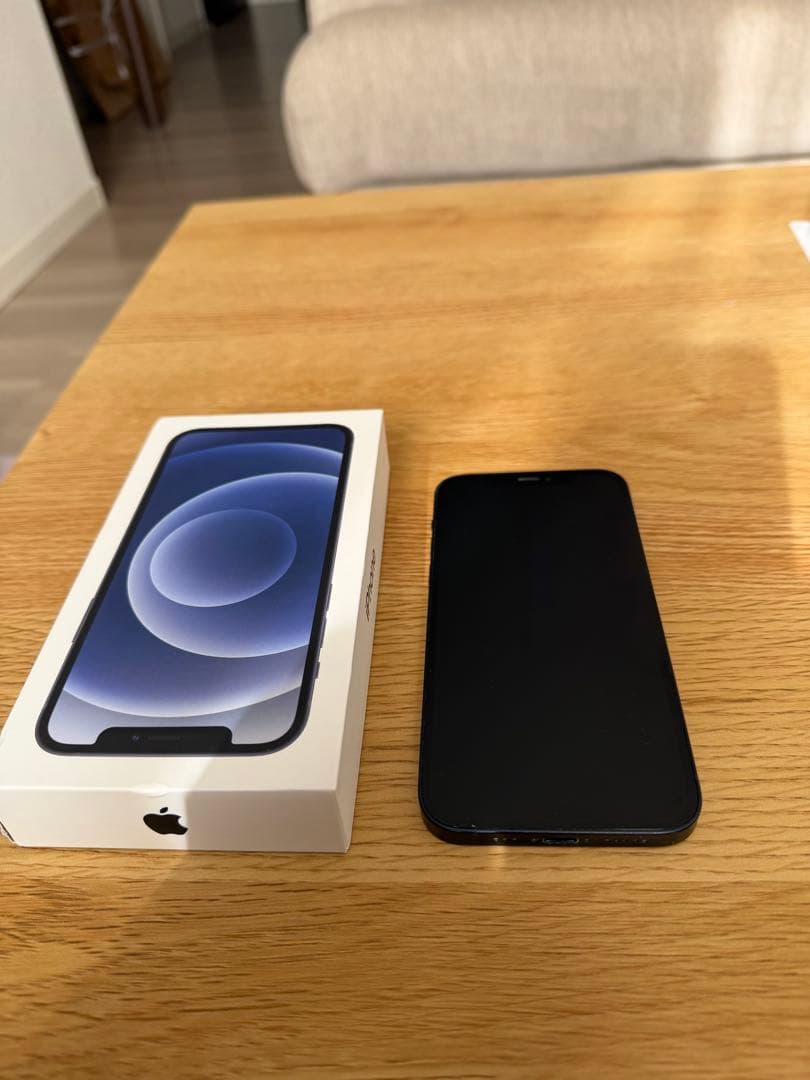iPhone 12 128GB ブラック 本体 SIMフリー　箱付き