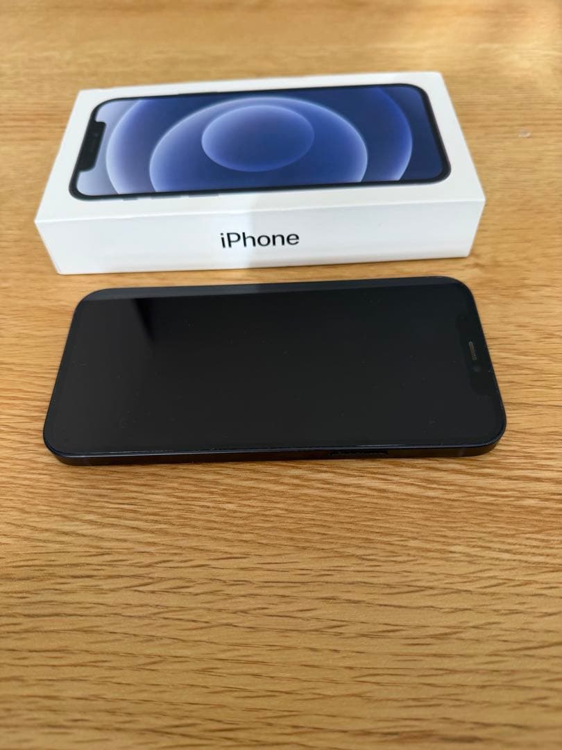 iPhone 12 128GB ブラック 本体 SIMフリー　箱付き