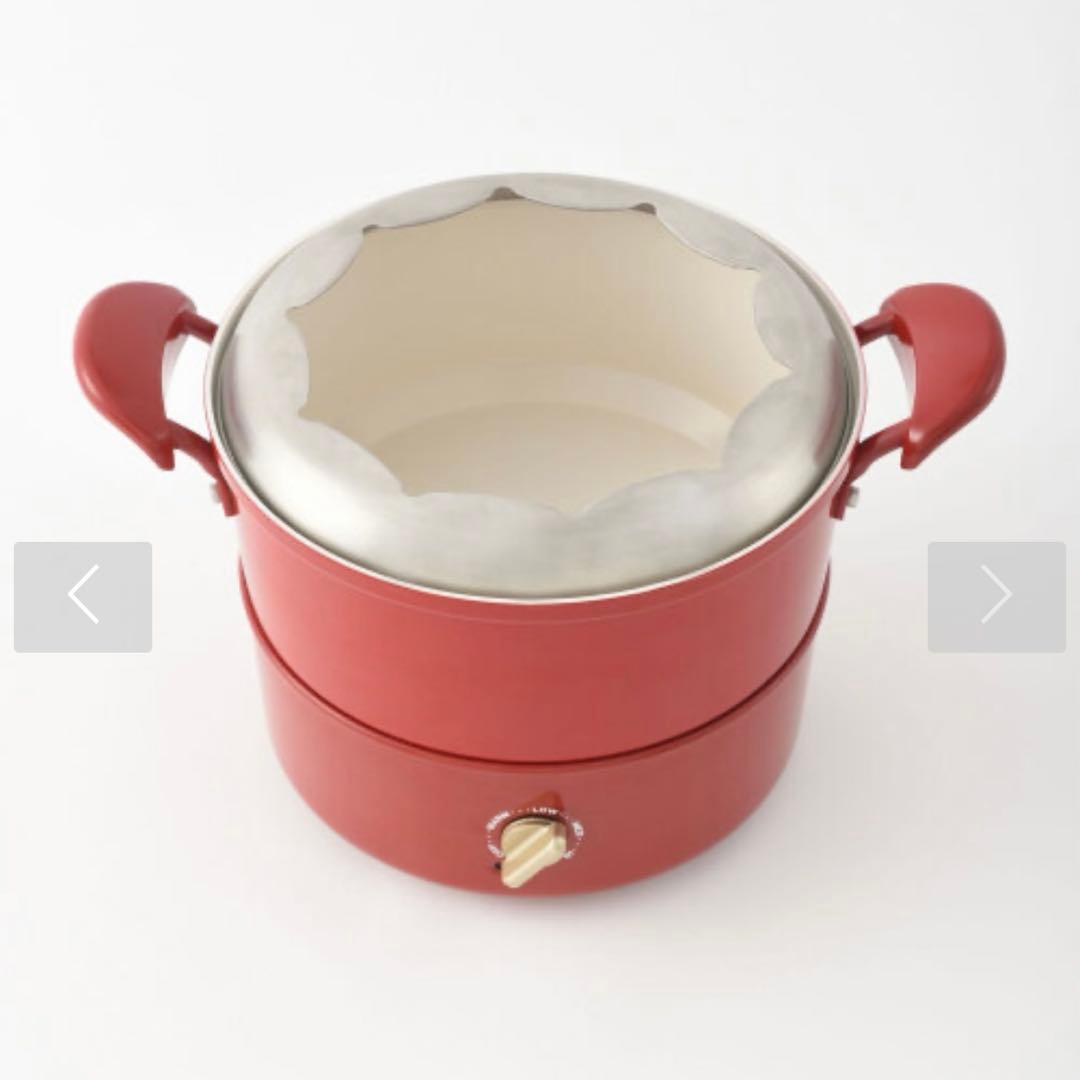 BRUNO マルチグリルポット 定価17600円 新品 箱付き 鍋 揚げ物 蒸し