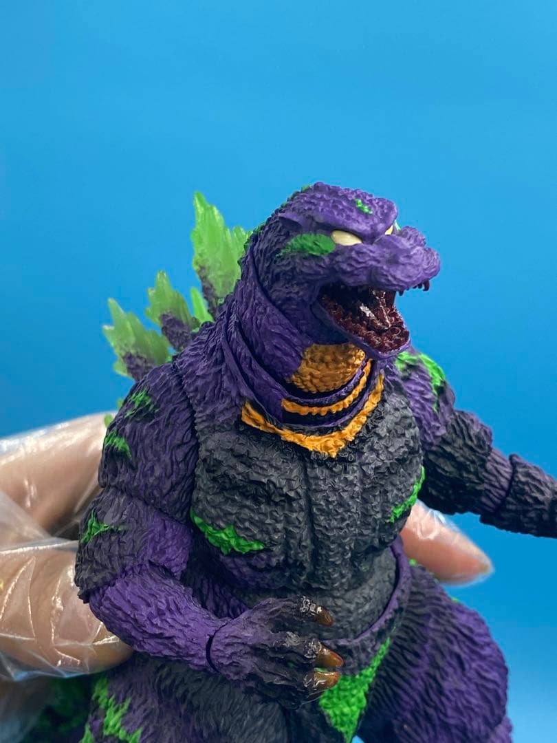 S.H.MonsterArts ゴジラfeat.EVA-01 エヴァ