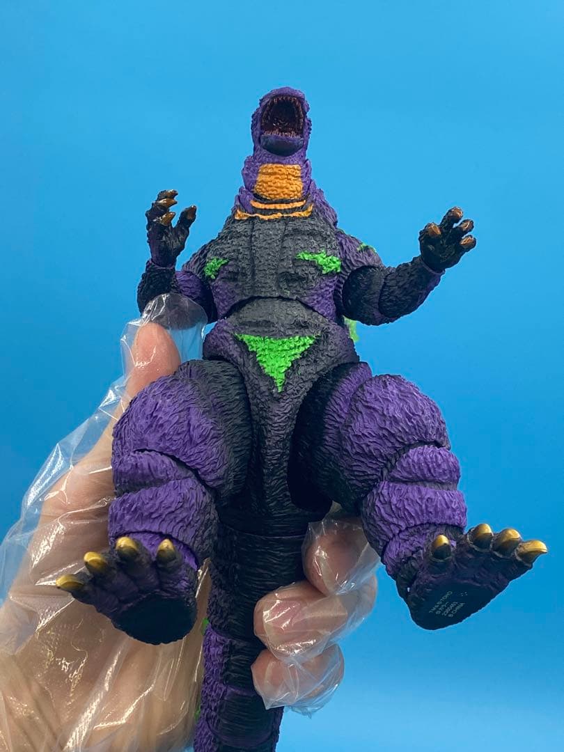 S.H.MonsterArts ゴジラfeat.EVA-01 エヴァ