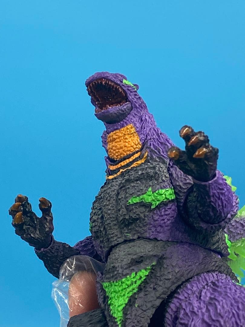 S.H.MonsterArts ゴジラfeat.EVA-01 エヴァ