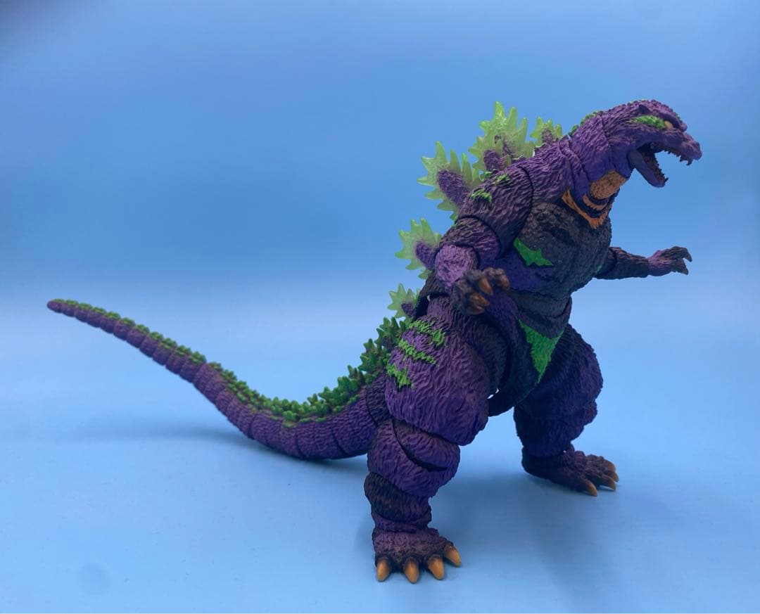 S.H.MonsterArts ゴジラfeat.EVA-01 エヴァ