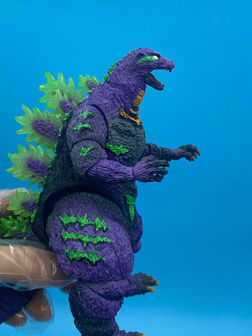 S.H.MonsterArts ゴジラfeat.EVA-01 エヴァ