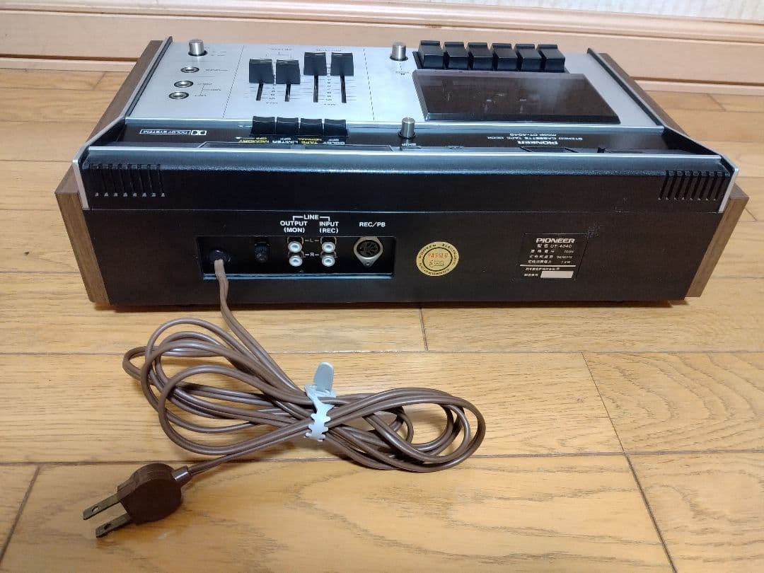 メンテ済 パイオニア PIONEER CT-4040A カセットデッキ レア機