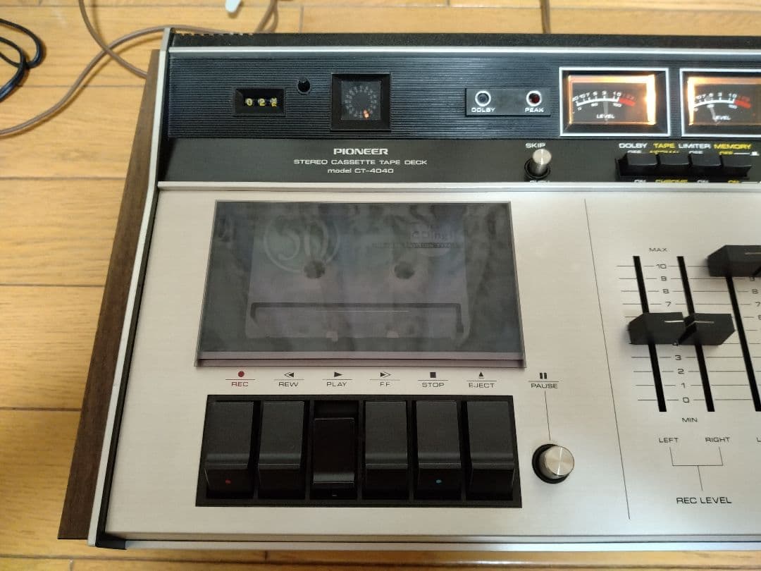 メンテ済 パイオニア PIONEER CT-4040A カセットデッキ レア機