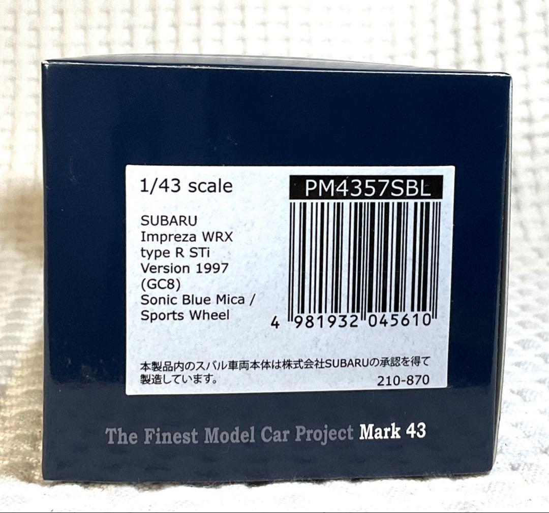 MARK43 スバル インプレッサ WRX タイプR Sti Ver.1997