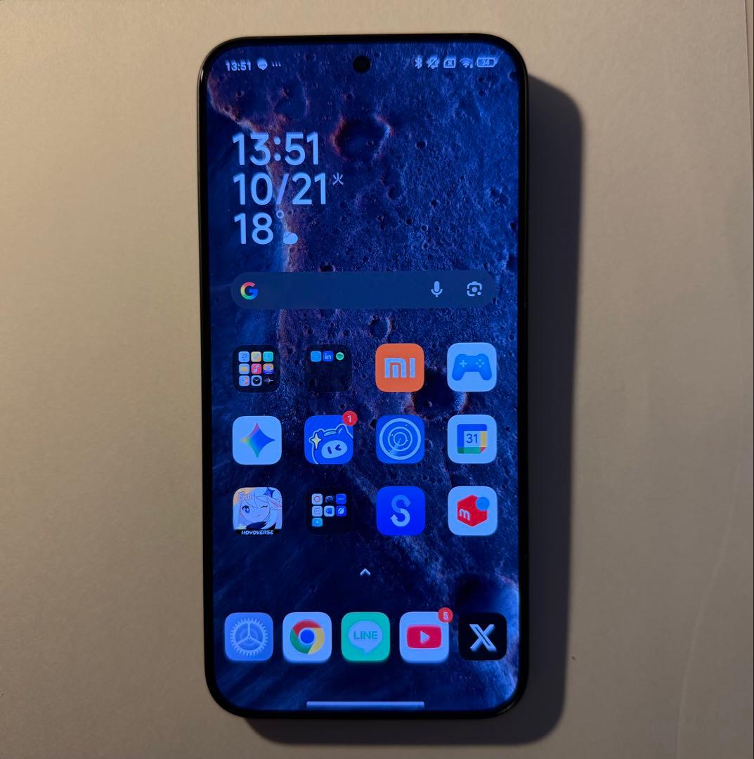 スマートフォン本体 Xiaomi 15T Pro 12/256 Black