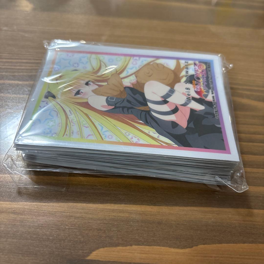 た*。様 未開封スリーブ1個 金銀キャンペーン ToLoveる 金色の闇