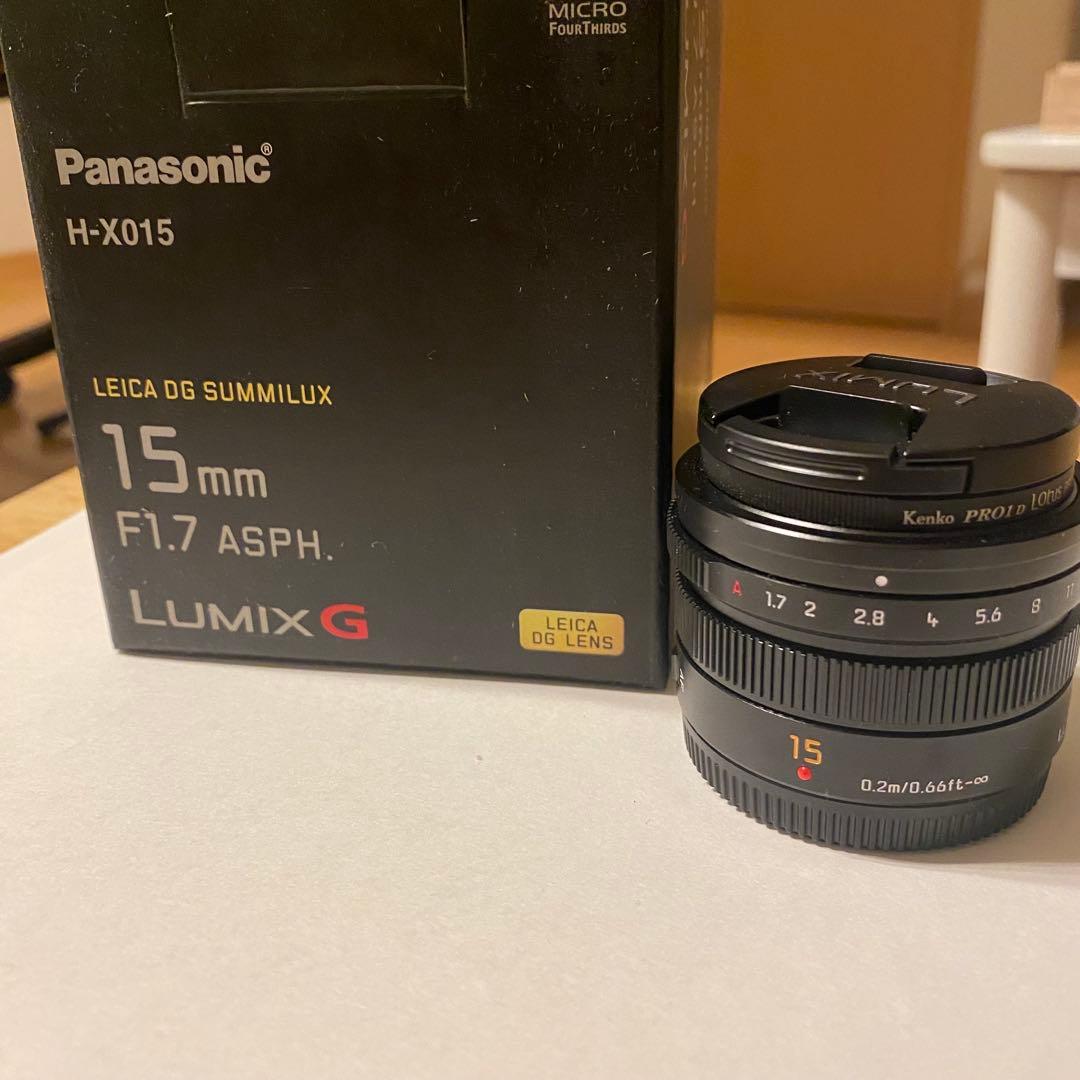 パナソニック LUMIX G 15mm F1.7 ASPH. レンズ