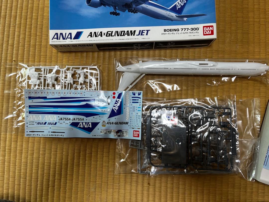 ANA x ガンダムジェット プラモデル