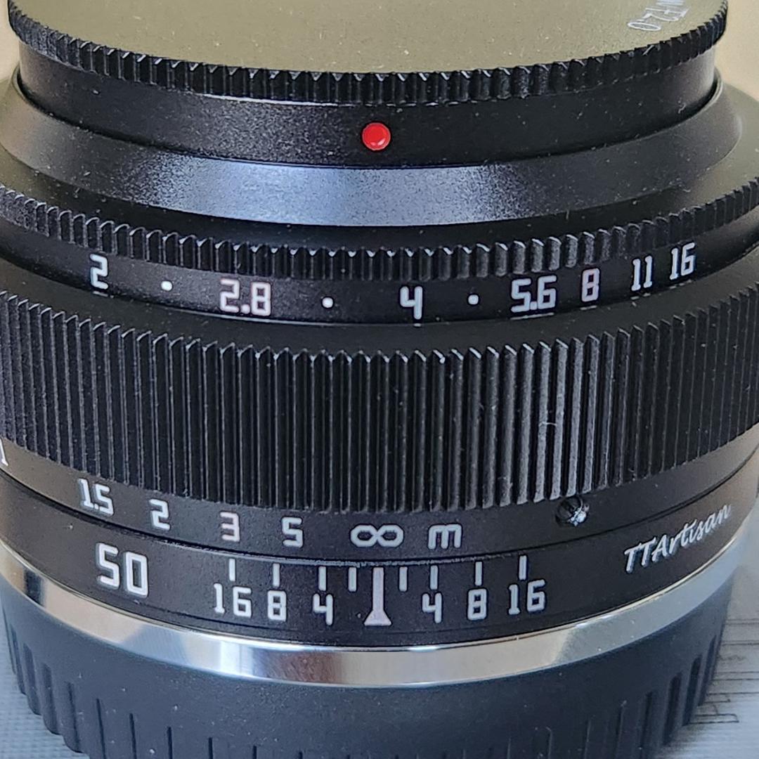 TTArtisan 50mm f2 とPERGEAR 12mm f2 Xマウント