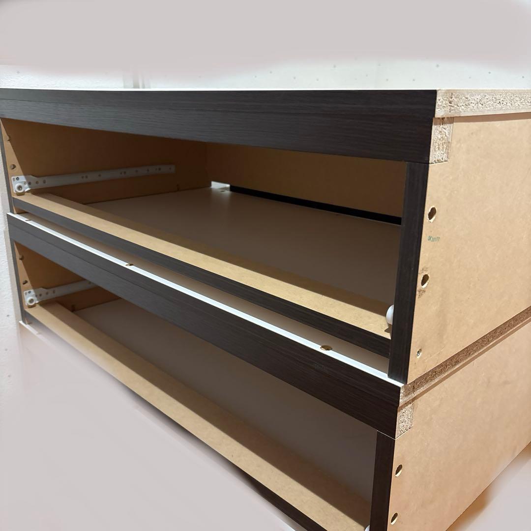 ニトリ シングルベッド 収納付 コンセント ライト付 ミドルブラウン たのメル便