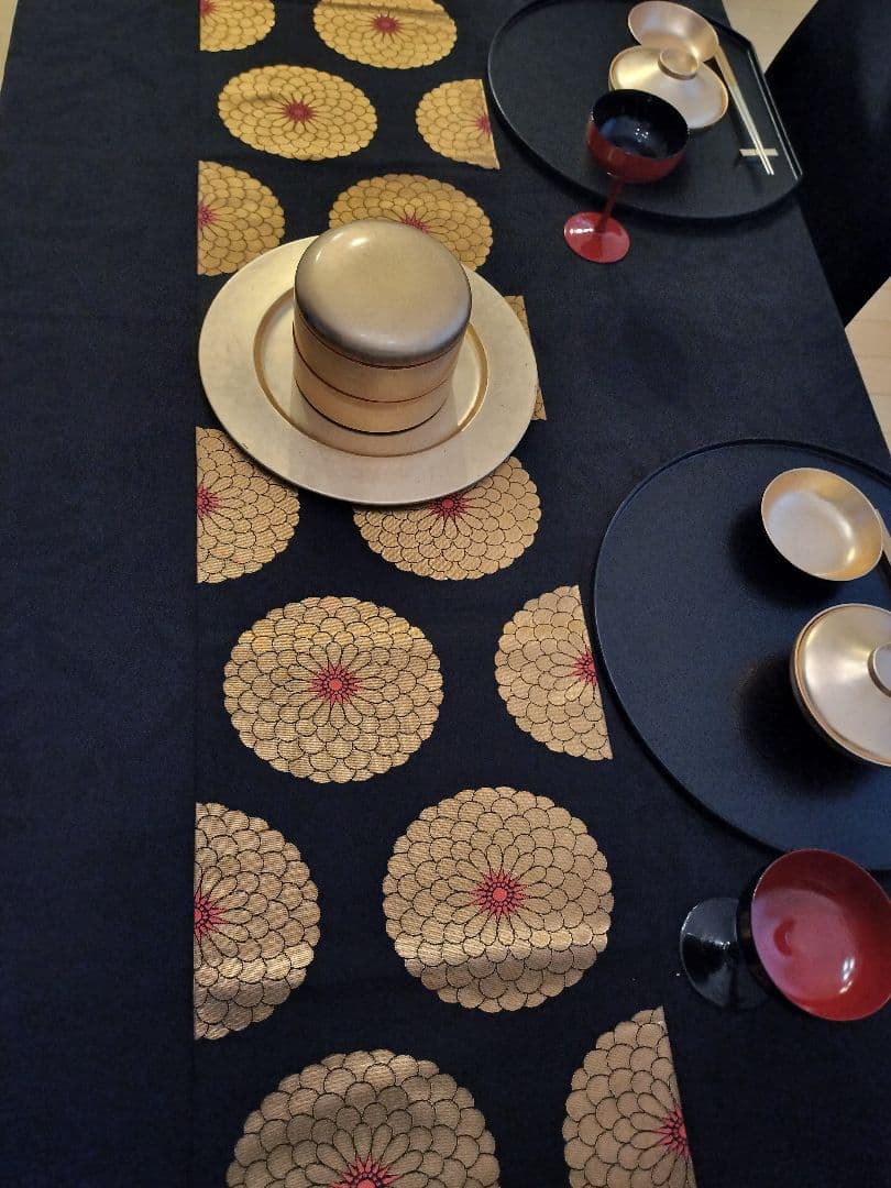 A950★逸品‼️全通帯‼️ひな祭り‼️テーブルランナー2m10cm