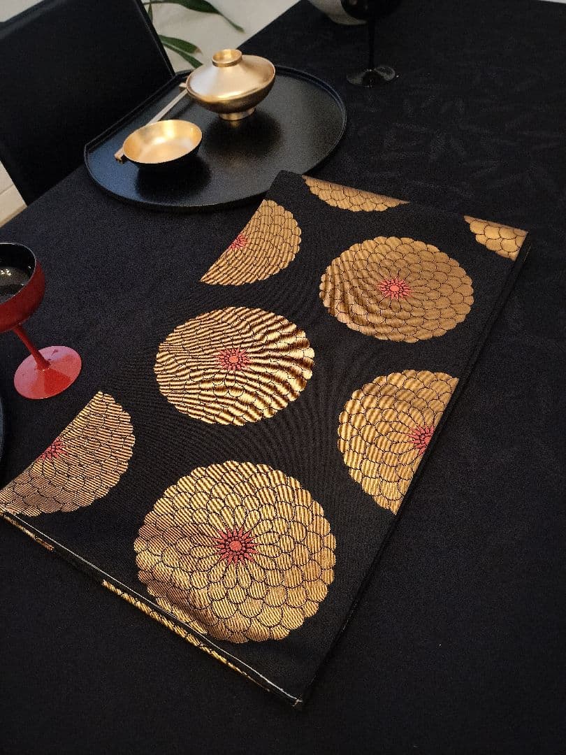 A950★逸品‼️全通帯‼️ひな祭り‼️テーブルランナー2m10cm