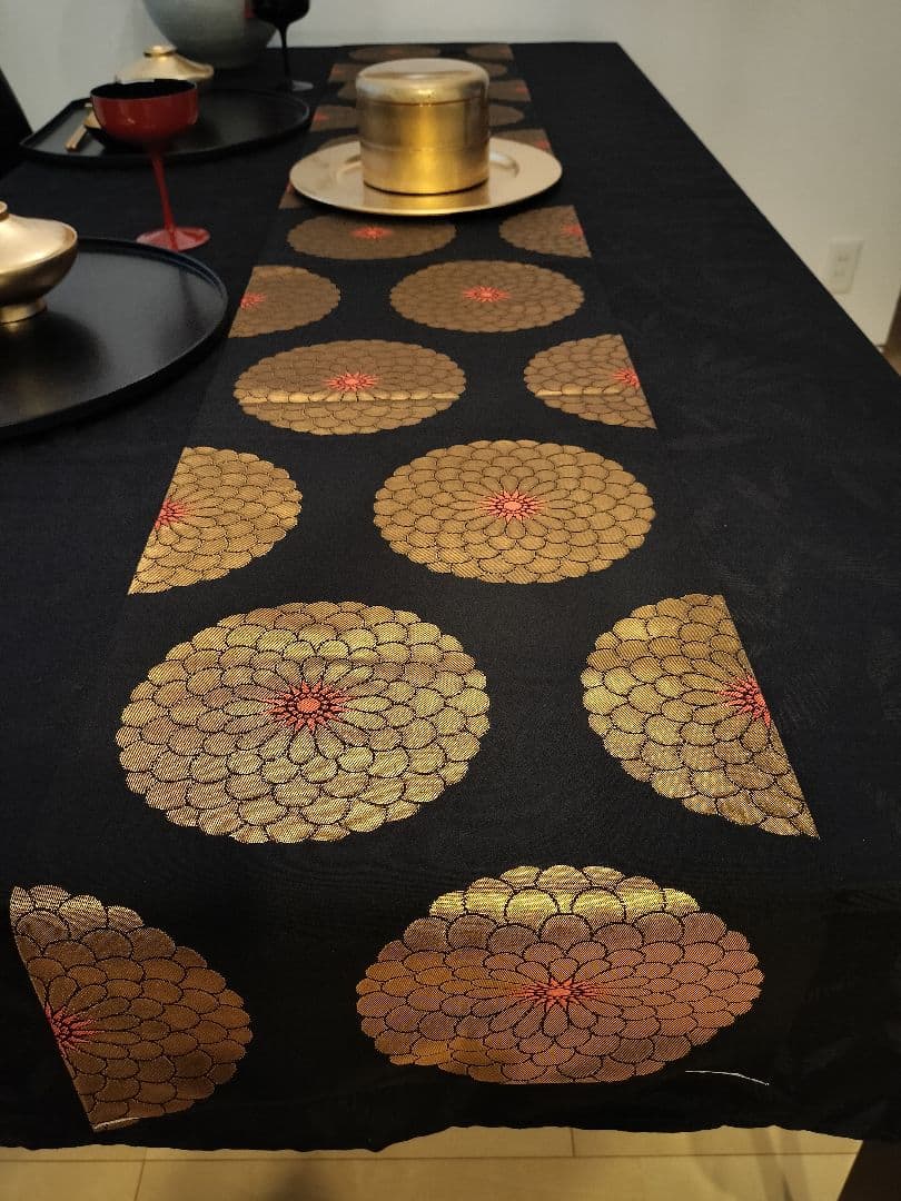 A950★逸品‼️全通帯‼️ひな祭り‼️テーブルランナー2m10cm