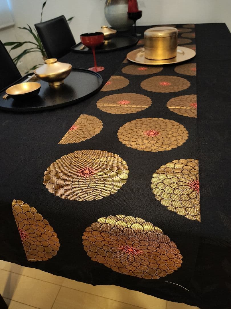 A950★逸品‼️全通帯‼️ひな祭り‼️テーブルランナー2m10cm