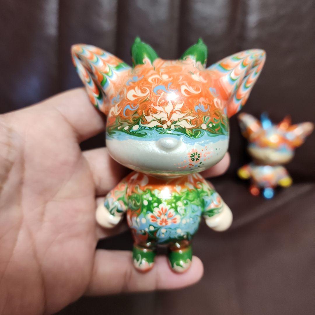 流体アート カラフルアートフィギュア 7体セット