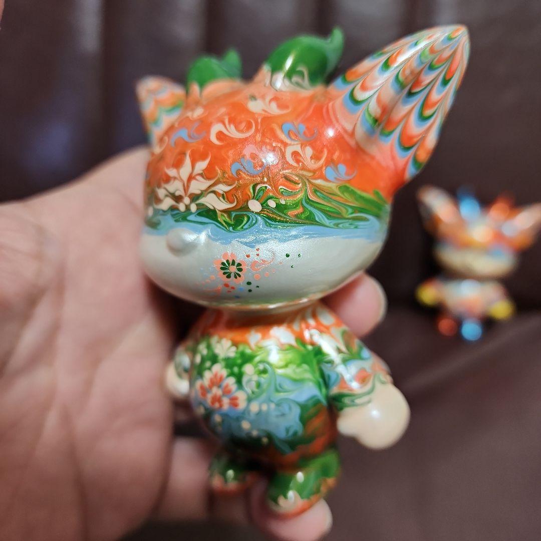 流体アート カラフルアートフィギュア 7体セット