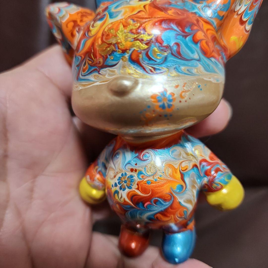 流体アート カラフルアートフィギュア 7体セット