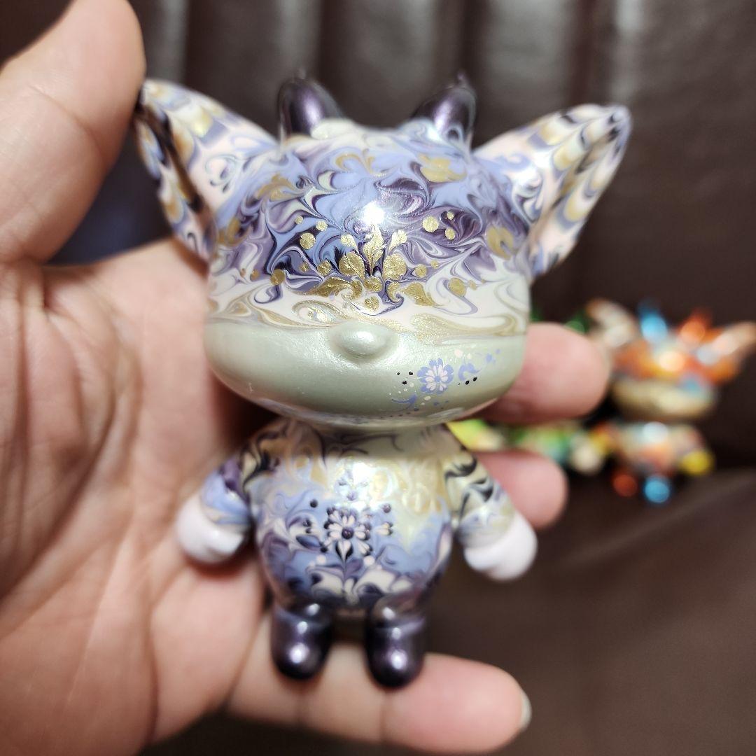 流体アート カラフルアートフィギュア 7体セット