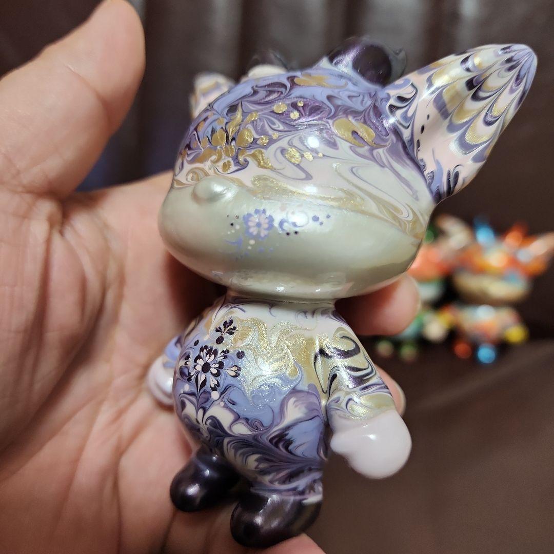 流体アート カラフルアートフィギュア 7体セット