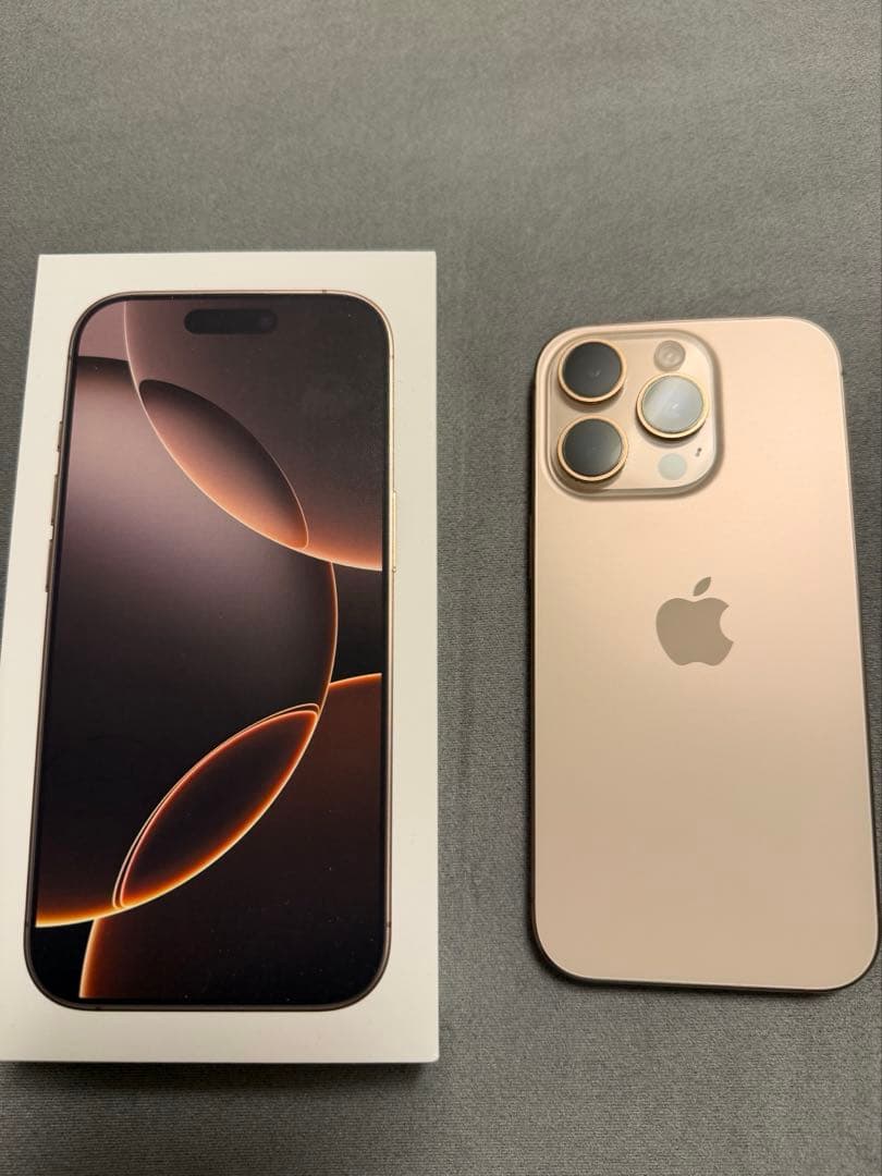 iPhone16 Pro デザートチタニウム128 GB SIMフリー 美品